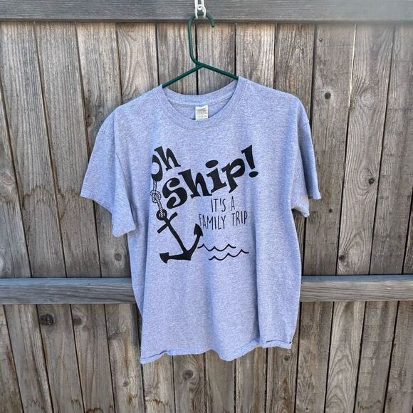 Men’s graphic tshirt short sleeve funny size large - Picture 1 of 6